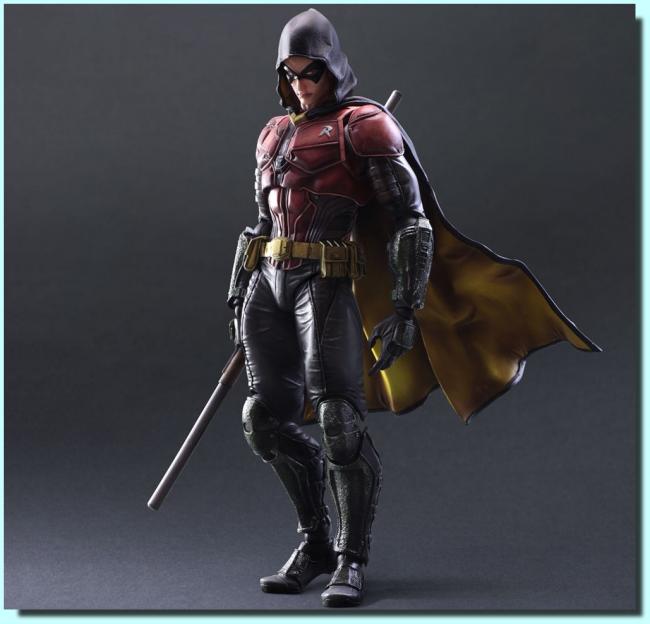 Robin The ARKHAM KNIGHT Final Fantasy Play Arts Kai Combat Figure