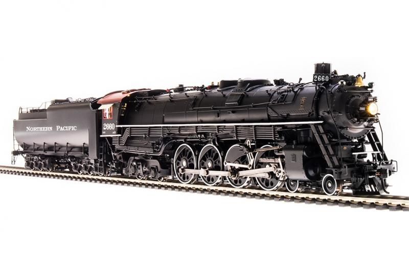 Northern Pacific #2660 HO Brass-Hybrid A-3 4-8-4 Steam Locomotive ...