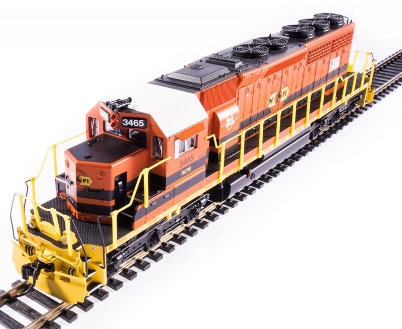 Rapid City, Pierre And Eastern Railroad RCPE #3465 HO Orange, Black ...