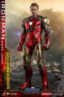 Iron Man AKA Mark LXXXV In A Battle Damaged Armor The Avengers: Endgame Sixth Scale Collectible Figure