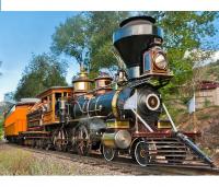 Eureka & Palisade Railroad #4 1896 2-Truck Baldwin 4-4-0 Narrow Gauge Steam Locomotive for Model Railroaders Inspiration
