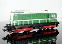 Československé Dráhy ČSD #T435 0139 HO Hektor Pea Green White Stripe Class 720 Diesel-Electric Locomotive DCC & Sound