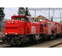 SBB/ CFF/FFS #Am 843 027-4 Red Scheme Vossloh Class Mak 1700-2 BB Road-Switcher Diesel-Electric Locomotive for Model Railroaders Inspiration