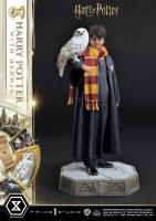 Harry Potter In His First-Year Uniform & Hedwig the Snowy Owl Prime Sixth Scale Collectible Figure