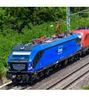 Rail Cargo Hungaria ZRt. RCH ÖBB #181 001-2 China Blue Black & White-Themed Front Scheme Class Bison CRRC ZELC Multi-System Electric Locomotive For Model Railroaders Inspiration