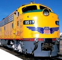 Union Pacific UP #951 HERITAGE Grey Yellow Scheme Class EMD E-9 One-Section Diesel-Electric Locomotive for Model Railroaders Inspiration