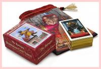 Baroque Bohemian Cats Tarot MINI Deck (80 karet a tarotový váček)