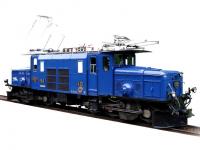 Rhätische Bahn RBh #412 75 Jahre Glacier Express Blue Scheme Class Ge 6/6 I Krokodil Narrow Gauge Adhesion Electric Locomotive for Model Railroaders Inspiration