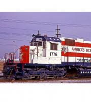 Yankeetown Dock Corp. #1976 Bicentennial Red White Blue Stripes Class EMD SD38-2 Road-Switcher Diesel-Electric Locomotive for Model Railroaders Inspiration