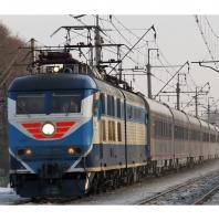 Российские железные дороги РЖД #CS200 Type 66E1 Class ЧС200 Two-Section Passenger Electric Locomotive for Model Railroaders Inspiration