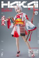 RIRUA Ookami in WHITE & Red The Girls of Armament Sixth Scale Collector Figure