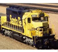 Atchison, Topeka & Santa Fe ATSF #1564 HO Yellow Warbonnet Scheme Class EMD SD39 Road Switcher Diesel-Electric Locomotive DCC Ready