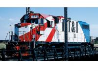 Detroit, Toledo & Ironton DT&I #1776 (228) Bicentennial Red White & Blue Scheme Class GP38-2 Diesel-Electric Locomotive for Model Railroaders Inspiration