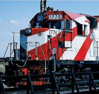 Detroit, Toledo & Ironton DT&I #1776 (228) Bicentennial Red White & Blue Scheme Class GP38-2 Diesel-Electric Locomotive for Model Railroaders Inspiration