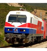 Hellenic Train S.A. #120 011 Οργανισμός Σιδηροδρόμων Ελλάδος Scheme Class 120 OSE Siemens Hellas Sprinter Electric Locomotive for Model Railroaders Inspiration