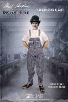 WORKER The Modern Times (1936) Costume for Charlie Chaplin Sixth Scale Figure and Accessories Set (B ver.)