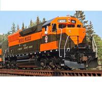 Great Northern GN #400 Hustle Muscle Orange Brown Scheme Class EMD SD45 Road Switcher Diesel-Electric Locomotive for Model Railroaders Inspiration