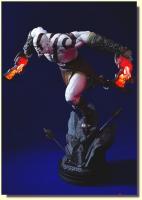 Lunging Kratos the God of War Quarter Scale Exclusive Statue