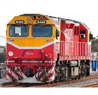 V/Line Victoria #N Australia Red White Tangerine Orange Front Scheme Class Victorian N Diesel-Electric Locomotive for Model Railroaders Inspiration