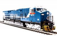 BHP Iron Ore #6076 HO Blue & White Mount Goldsworthy GE AC6000 Diesel Locomotive  DC DCC & Paragon2 Sound & Smoke