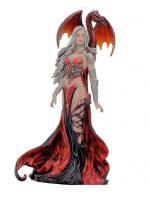 Severeille The Fairy & Red-Eyed Dragon Premium Figure  drak a dívka soška