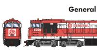 General Electric #5000 HO Baby Huey GE U50 RTR 8-Axle Two-Engine Diesel-Electric Locomotive DCC Ready