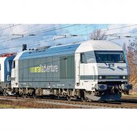 RailAdventure GmbH #761 Hercules Light & Dark Grey-Themed Scheme Class 761 Siemens EuroRunner ER20 Diesel-Electric Locomotive for Model Railroaders Inspiration