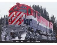 Canadian Pacific CP Rail BCOL #722 HO Hockey Stick Red White Front Stripes Scheme Class M630 Road-Switcher Diesel-Eletric Locomotive DCC & LokSound