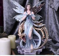 Lexis The Fairy & Skeleton Dragon Premium Figure Diorama  víla a drak soška