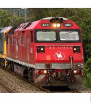 Australian National PN #AN3 HO Australia The Ghan Silver Red Scheme Class AN Diesel-Electric Locomotive DCC & Sound