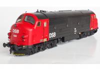 Danske Statsbaner DSB #1020 HO Gammeldanskar Sort Rød Scheme Class MX (NSB Di 3) Diesel-Electric Locomotive DCC & Sound