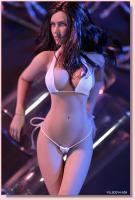 Super Flexible Female Seamless Body for Sixth Scale Figure (Suntan & Big breast size)  PLLB2014-S09