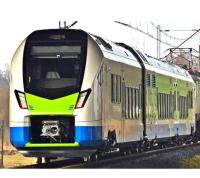 Ente Autonomo Volturno EAV S.r.l. #803 Italy Colleoni FLIRT iBrida DMU Class ATR 803 Regional Commuter 3-Section Diesel-Electric Railcar for Model Railroaders Inspiration