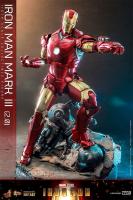 Robert Downey Jr. As Tony Stark AKA Iron Man Mark III (2.0) & Iron Monger Themed Base The Diecast Sixth Scale Collectible Figure Diorama