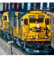Atchison, Topeka & Santa Fe AT&SF #5382 HO Yellow Bonnet Scheme EMD SD45 Diesel-Electric Road Switcher Locomotive DCC & Sound Paragon4