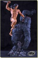 Tarzan Atop A Giant Apes Chest The Primal Rage Quarter Scale Statue Diorama