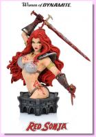Red Sonja Blood Sprinkled Collectible Bust