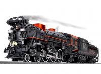Chesapeake & Ohio C&O #310 Scale 00 Halloween Phantom Railway Black Red Stripes Scheme Hudson Class 4-6-4 F19 Steam Locomotive & Tender DCC & LEGACYSound & Bluetooth & Odysse