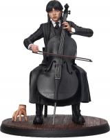 Wednesday Addams The Female Violoncelliste Playing Cello Statue