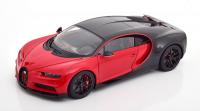 Bugatti Chiron Sport 2019 Dark Red Black 1/18 Die-Cast Vehicle