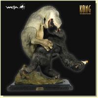 King Kong vs Tyrannosaurus Rex Statue Diorama  pravěký svět