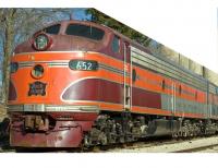 Chicago, Rock Island & Pacific Railroad CRIP #646 HO Red Silver Scheme Class EMD E8A One-Section Diesel-Electric Locomotive DCC & Loksound