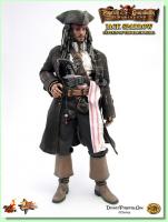 Johnny Depp As Jack Sparrow The Captain Of Black Pearl At Worlds End Sixth Scale Archive Figure 