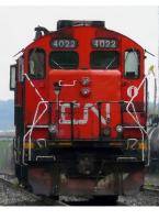 Canadian National CN #4021 HO Red Black EMD GP-9rm Road-Switcher Diesel-Electric Locomotive DCC & LokSound