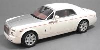 Rolls Royce Phantom Coupé English White 1/18 Die-Cast Vehicle