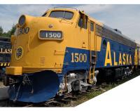 Alaska Railroad ARR #1500 HO Bicentennial Class EMD F7 3-Section Diesel-Electric DCC & Sound