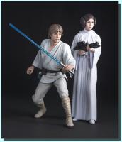 Luke Skywalker and Princess Leia Star Wars ArtFX+ Statue Set hvězdné války