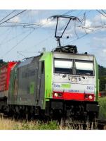 Bern-Lötschberg-Simplon-Bahn AG #486 503 HO Die Alpinisti BLS CARGO Scheme Class 486 (186,386,484) TRAXX F160 MS2 Electric Locomotive DCC & Sound