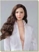 Asian Beauty Star Head Sculpt for Sixth Scale Figure