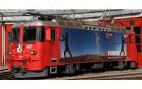 Der Rhätischen Bahn RhB SBB/CFF/FFS #420 615 Klosters Repower Winter Ge 4/4 II  Electric Locomotive for Model Railroaders Inspiration